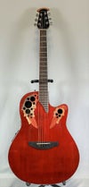 【送料無料】OvationCelebrityElitePlusSuperShallowBodyCE48RubyRedRR＜オベーションアコースティックギター＞【商品番号10011247】