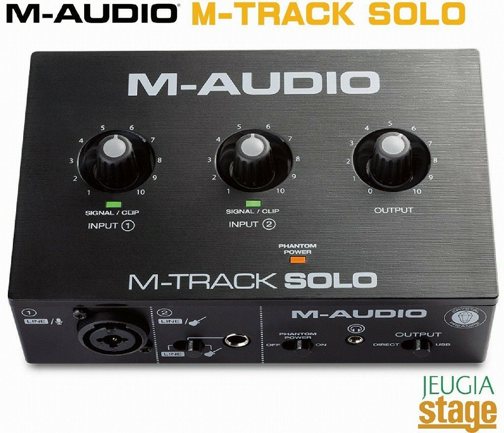 この商品はお取り寄せ品になります】M-AUDIO M-Track Solo エム