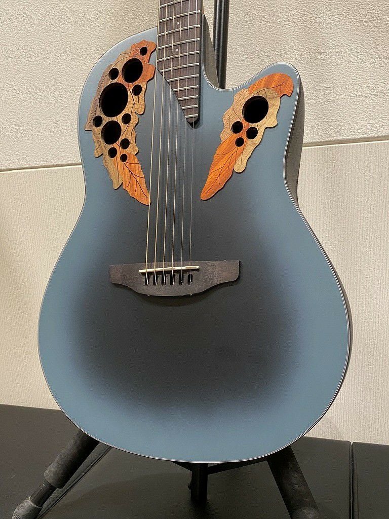 楽器 Ovation / Celebrity Elite CE44-RBB Reverse Blue Burst Ovation Celebrity Elite CE44-RBB Mid-Depth Acoustic-Electric