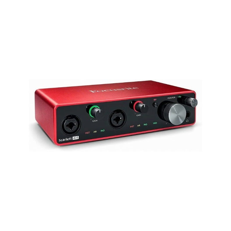 FocusriteScarlett4i43RDGENフォーカスライトスカーレットオーディオインターフェイス