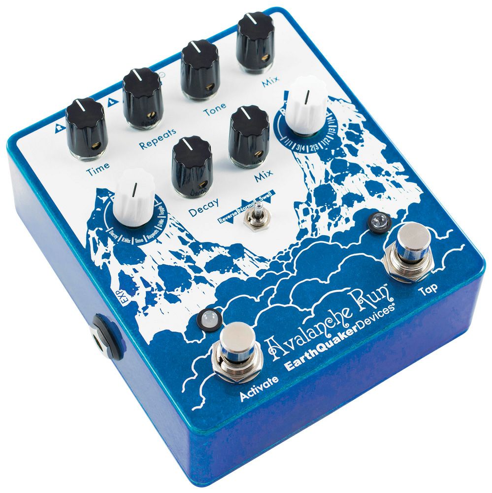 EarthQuakerDevicesAVALANCHERUNアースクエイカーデバイスステレオリバーブ&ディレイ【店頭受取対応商品】