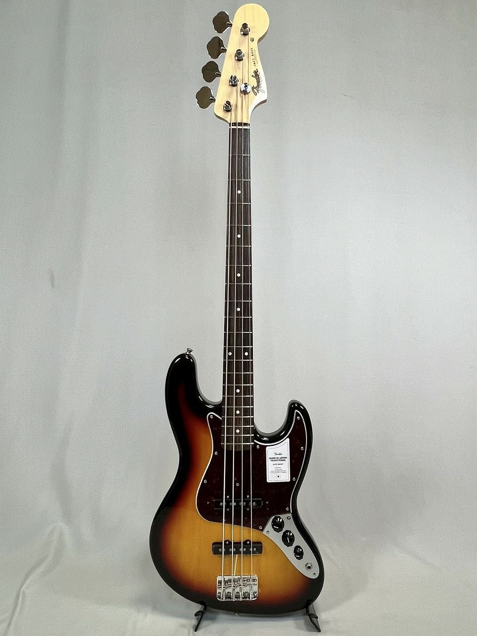 FenderMadeinJapanTraditional60sJazzBass®,RosewoodFingerboard,3-ColorSunburst/表