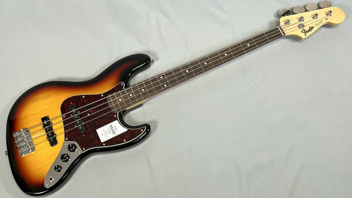 FenderMadeinJapanTraditional60sJazzBass®,RosewoodFingerboard,3-ColorSunburst