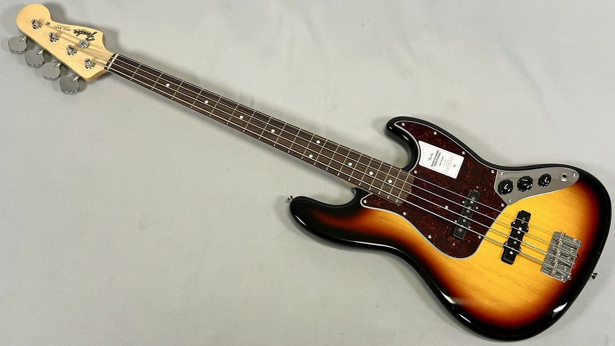 FenderMadeinJapanTraditional60sJazzBass®,RosewoodFingerboard,3-ColorSunburst