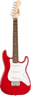 SquierbyFenderMiniStratocasterLaurelDakotaRedSETスクワイヤミニストラトキャスターミニエレキギターダコタレッド