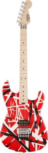 EVHStripedSeriesRedwithBlackStripesエディ・ヴァン・ヘイレンエレキギターストライプ