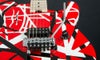 EVHStripedSeriesRedwithBlackStripesエディ・ヴァン・ヘイレンエレキギターストライプ