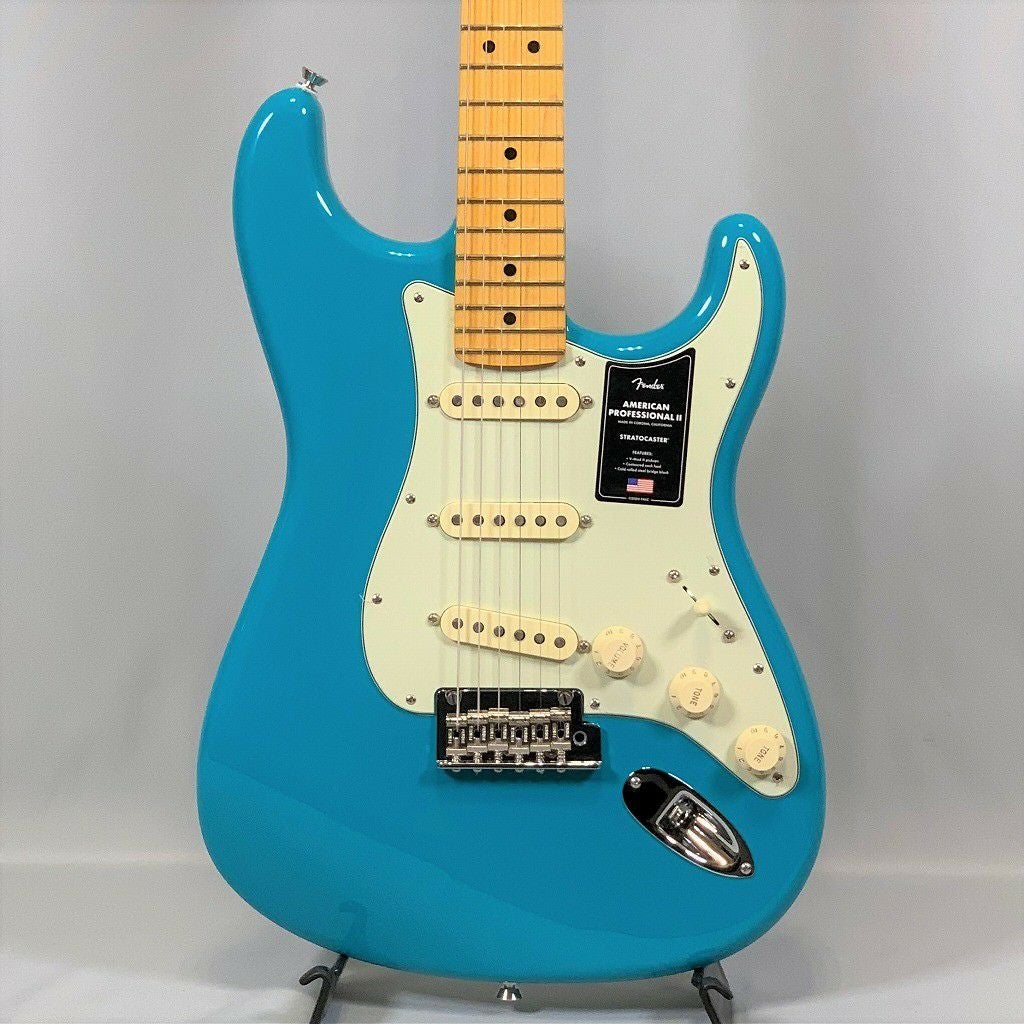 FenderAmericanProfessionalIIStratocaster®MiamiBlueフェンダーエレキギターアメリカンプロフェッショナルブルー
