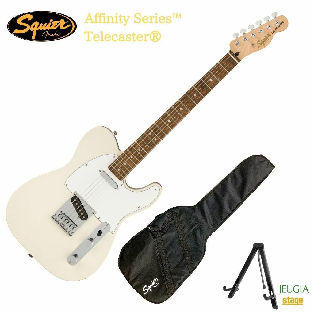 Squier Affinity Series Telecaster Olympic Whiteスクワイア