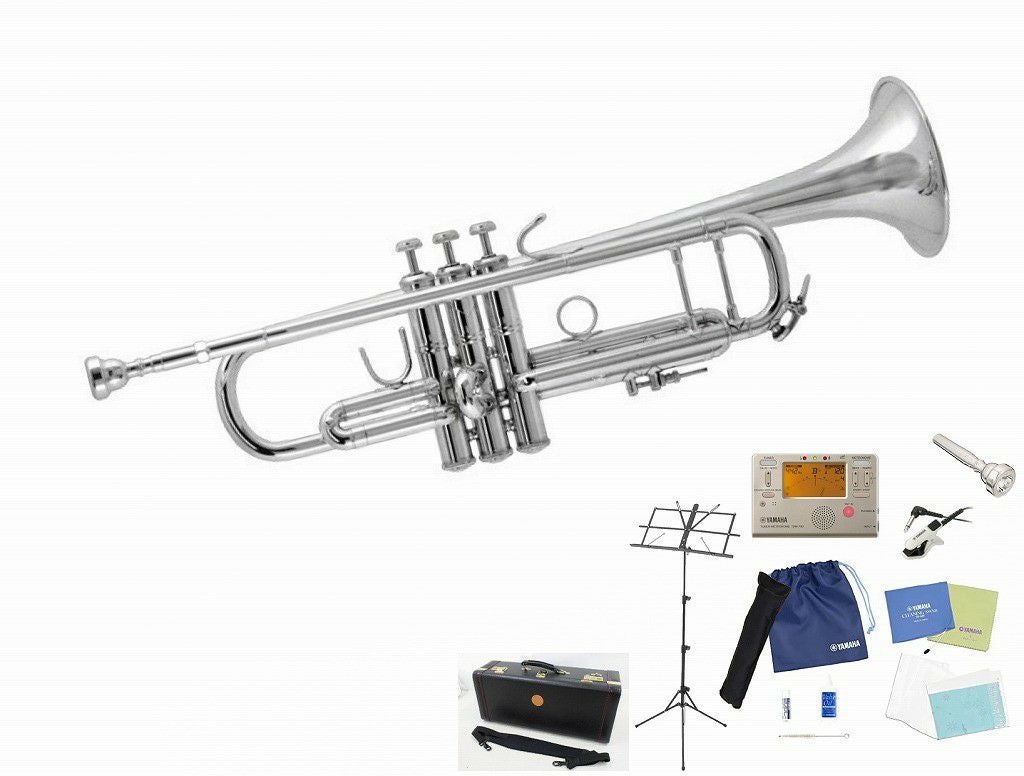 小物セット付き！】YAMAHA YTR-4335GSllヤマハ トランペット 銀メッキ