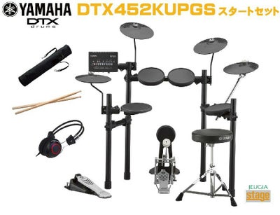 YAMAHA DTX452KUPGS ヤマハ 電子ドラム DTX シリーズ 【Drum SET 