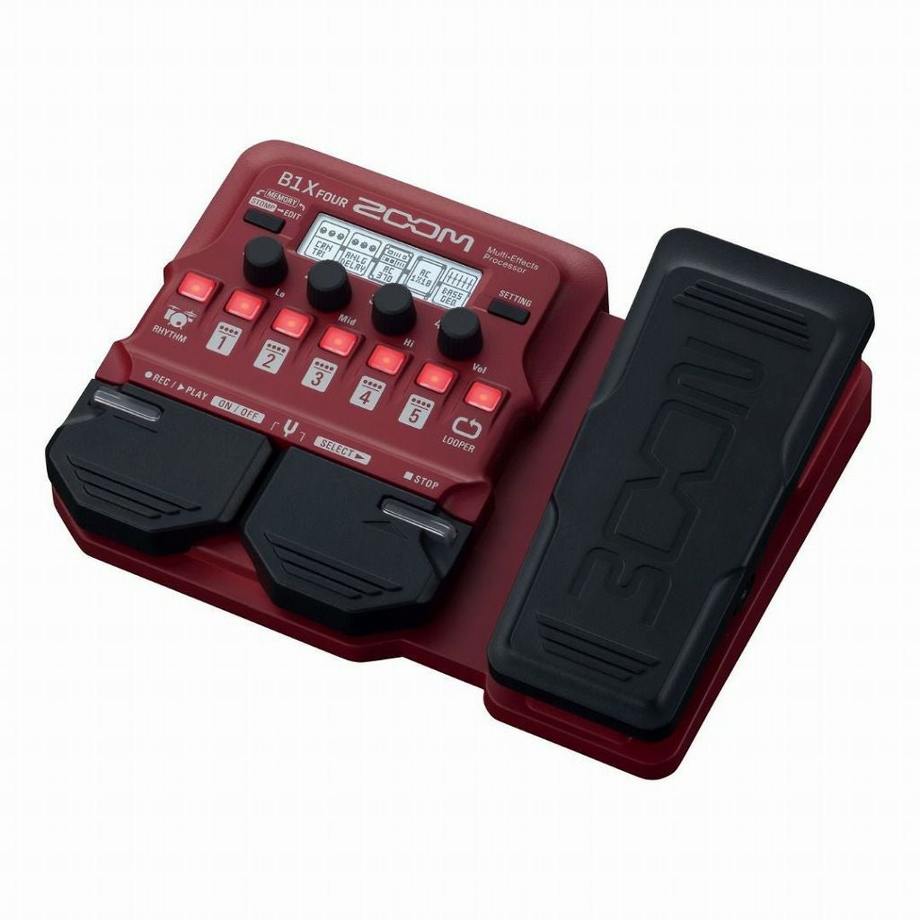 ZOOM B1X FOUR ズーム マルチエフェクター ベース用 | JEUGIA