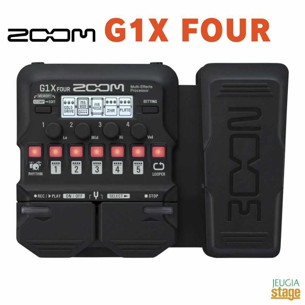 ZOOMG1XFOURズームマルチエフェクター【店頭受取対応商品】