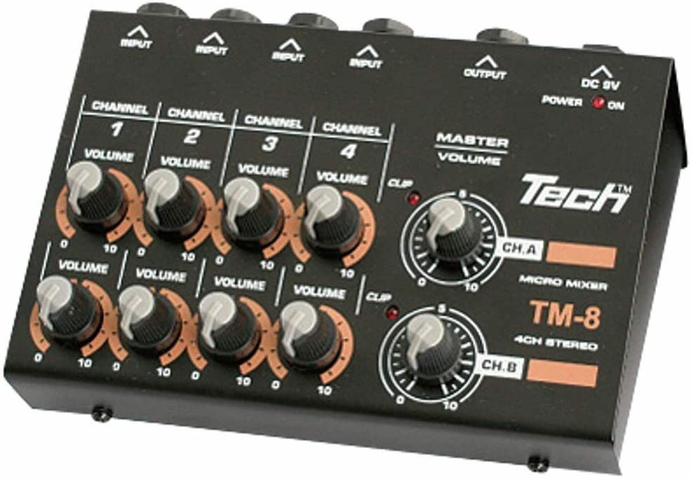 TECH TM-8 テック アナログミキサー | JEUGIA
