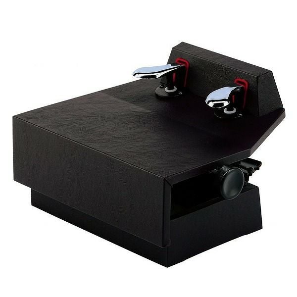 ピアノ補助ペダル 2ペダル 良品 アップライト　グランドピアノ ピアノ補助ペダル M-60 ブラック アップライトピアノ グランドピアノ