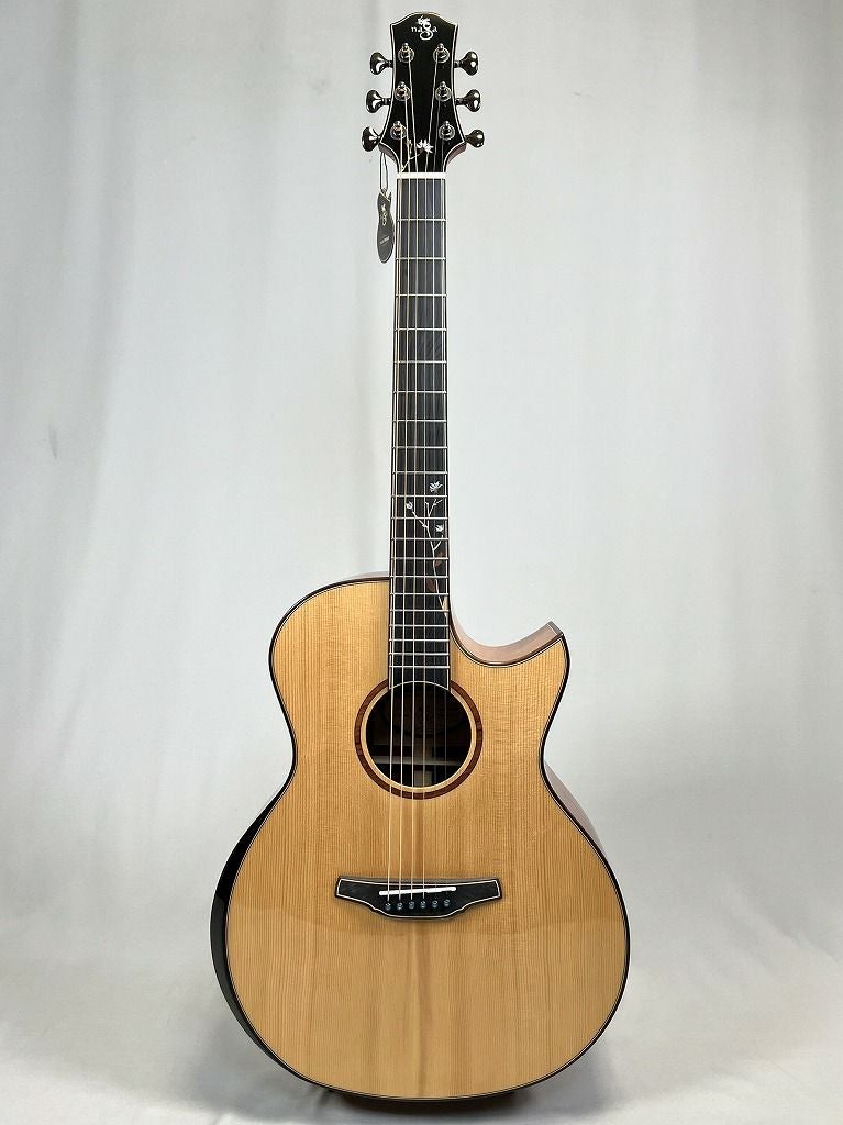 NagaGuitarsS-60GACナガギタースアコースティックギターフォークギターフィンガーピックカッタウェイナチュラル