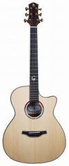 NagaGuitarsS-20GACナガギタースアコースティックギターフォークギターフィンガーピックカッタウェイナチュラル