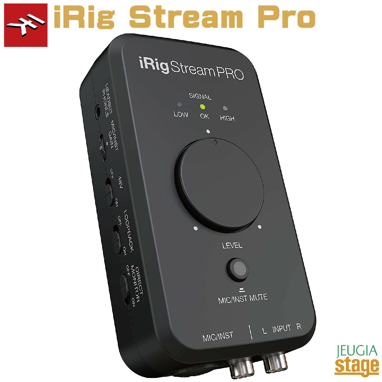 IK Multimedia iRig Pro DUOIKマルチメディア iPhone向けオーディオ