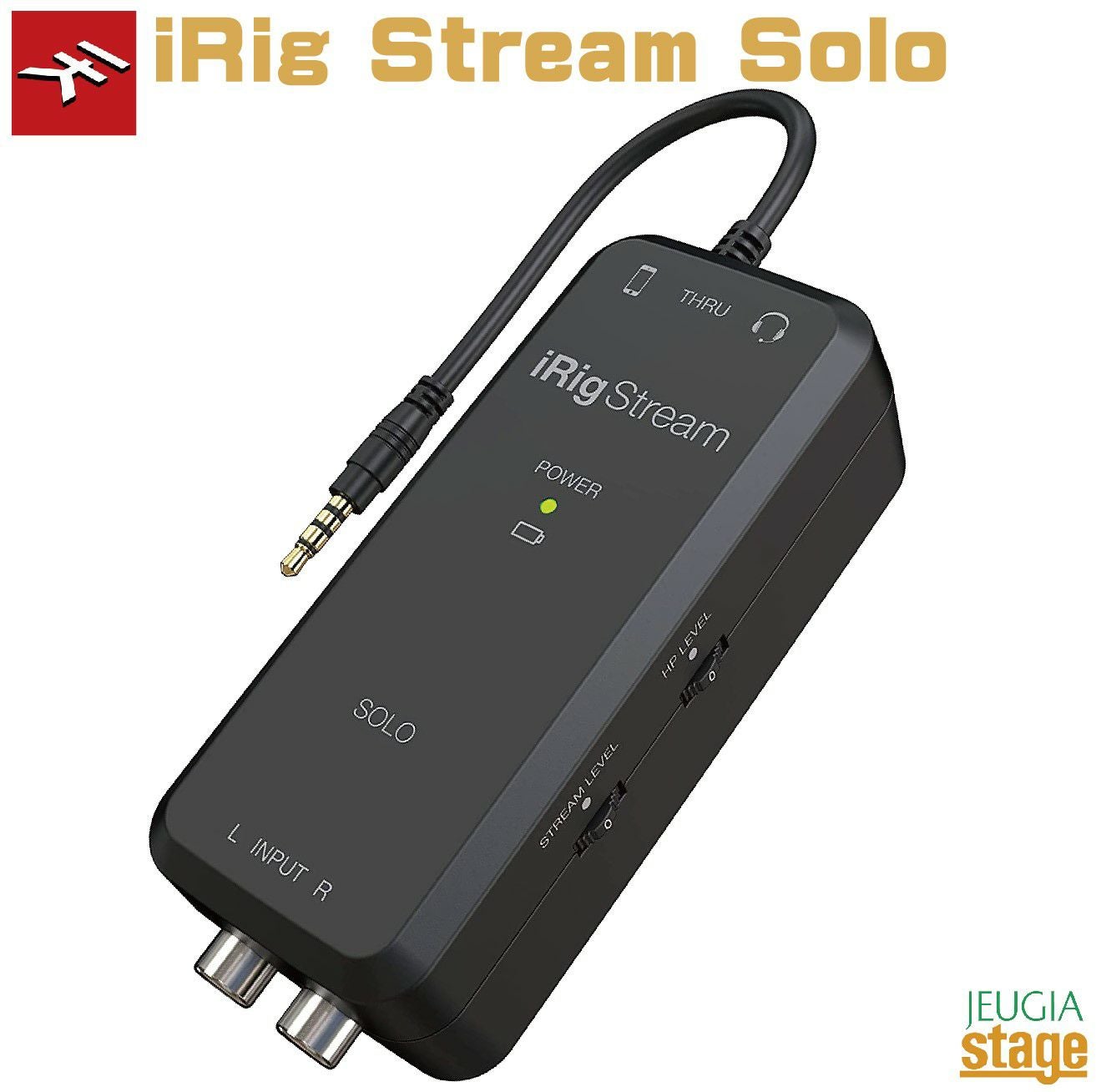 この商品はお取り寄せ品になります】IK Multimedia iRig Stream Pro
