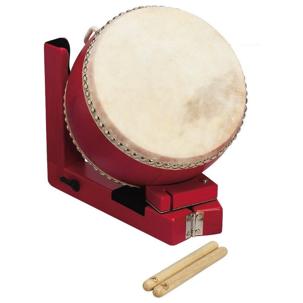 ナカノ　和太鼓　スタンド付き　美品 NAKANO Honkaku Wadaiko w/Stand KP-1200/JD/RE Kids Percussionナカノ