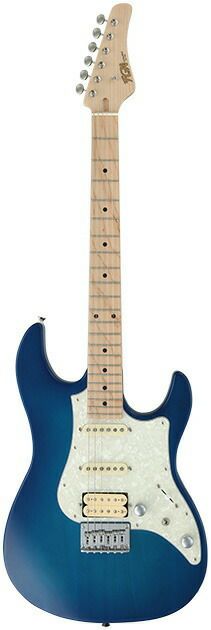FGN Boundary BOS2-M TBSFUJIGEN フジゲン 富士弦 エレキギター ブルー