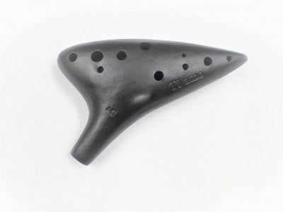 Tiamo ティアーモオカリナ 黒陶(合奏用)アルト C管 T-4C※こちらの商品 