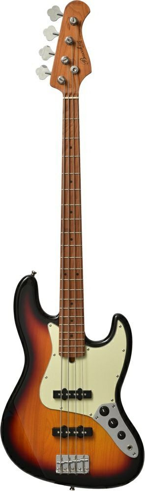 Bacchus BJB-1-RSM/M 3TS 3Tone Sunburstバッカス エレキベース ロース