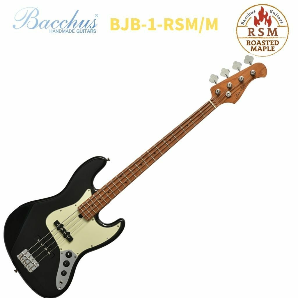 Bacchus BJB-1-RSM/M CAR Candy Apple Redバッカス エレキベース