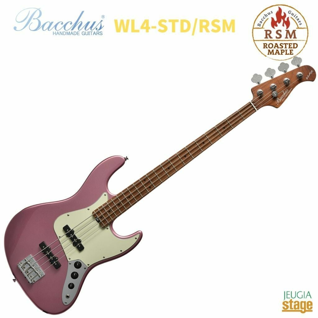 Bacchus WL4-STD/RSM OTM Ocean Turquoise Metallicバッカス エレキ
