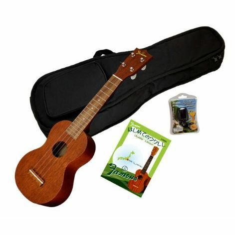 Famous Ukulele FS-1 初心者Aセットフェイマス ソプラノウクレレ