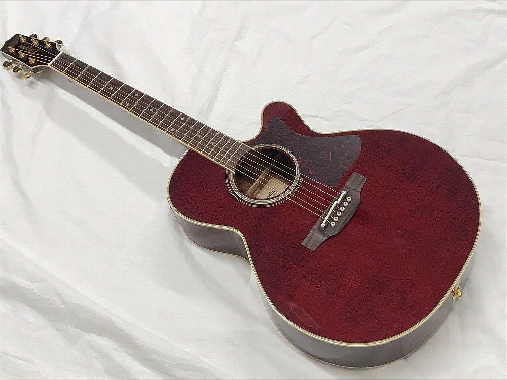 Takamine DMP551C WR with Contact P.U タカミネ エレアコ ワイン