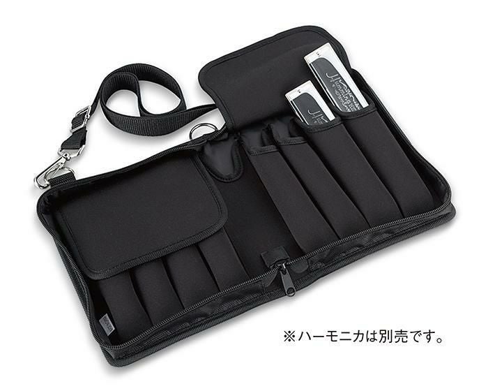 SUZUKISHC-8＜スズキハーモニカ21穴複音ハーモニカ8本ケース＞【商品番号】