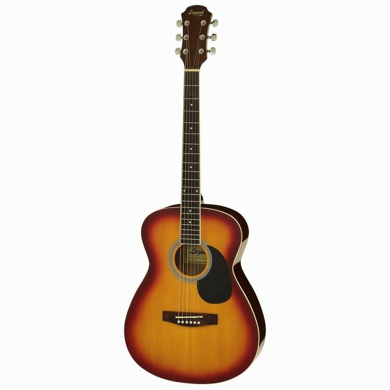 アコースティックギター LEGEND FG-15 Cherry Sunburst アコースティックギター初心者12点