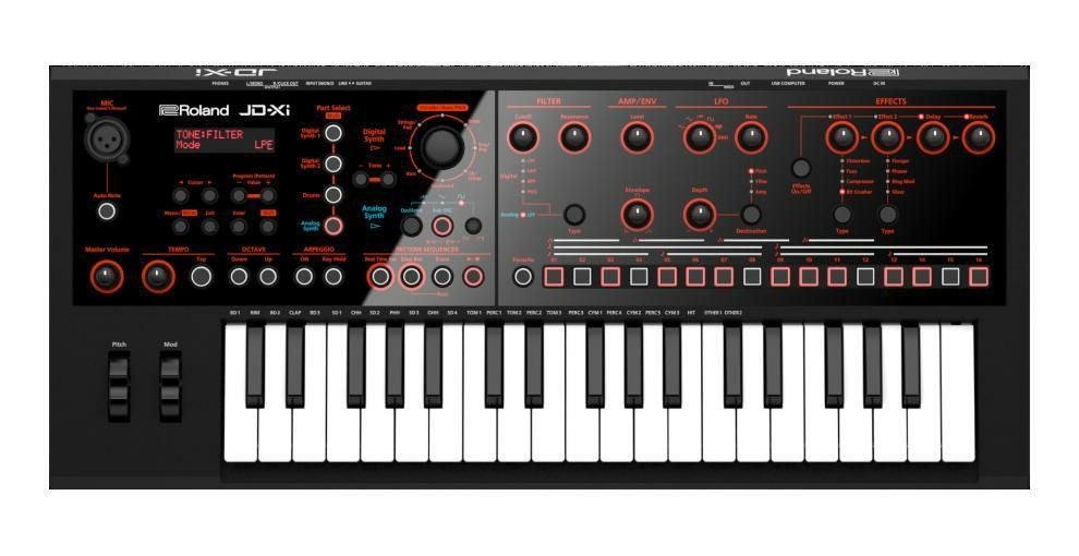 Roland AX-Edge-Black keytarローランド アックス エッジ