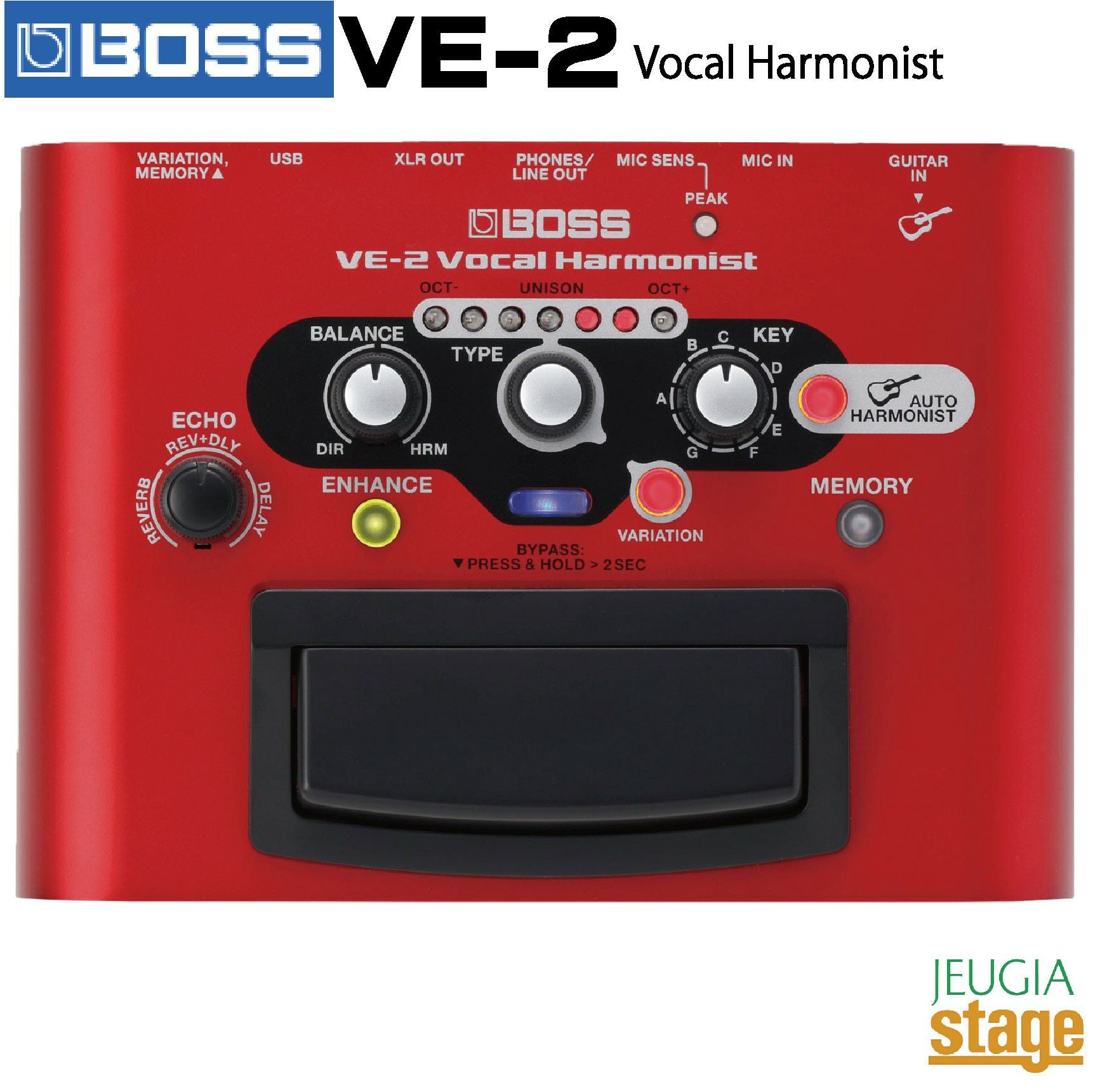 この商品はお取り寄せ品になります】BOSS Vocal Processor VE-20ボス