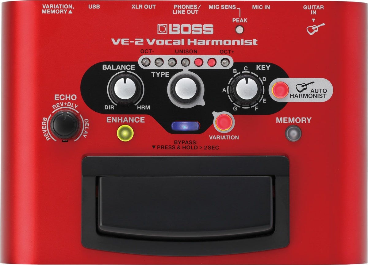 BOSSVE-2VocalHarmonistボスボーカルエフェクター【店頭受取対応商品】