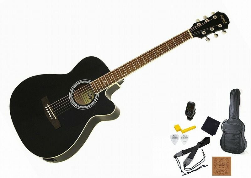 Legend FG-15CE BK Black 【ケース付】 レジェンド アコースティック