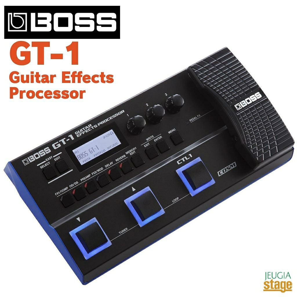 BOSS GT-1 ギターエフェクトプロセッサー BOSS GT-1 マルチエフェクター 初心者・学生おすすめ 送料無料