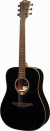 LAGGuitarsTramontaneT118DBLKDREADNOUGHTBlackラグ・ギターズトレモンテインアコースティックギターアコギドレットノートブラック