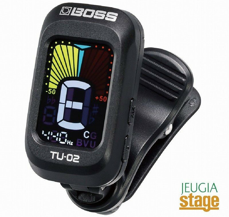 BOSS TU-02 Clip on Tuner | JEUGIA