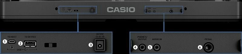 CASIOCT-S400BKBLACKCasiotoneカシオキーボードカシオトーン61鍵盤ブラック