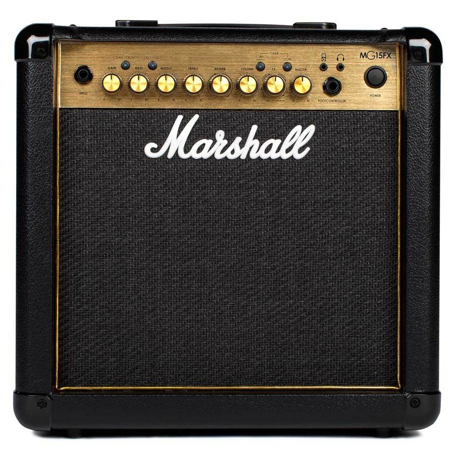 MarshallMG15FXGOLDマーシャルギターアンプMGシリーズ15Wゴールド