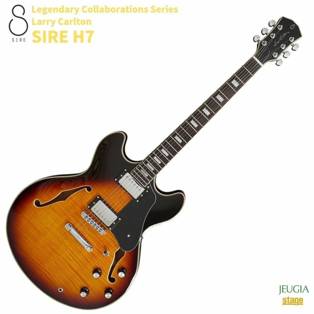 Sire H7 Vintage Sunburstサイアー サイヤー セミアコ エレキギター