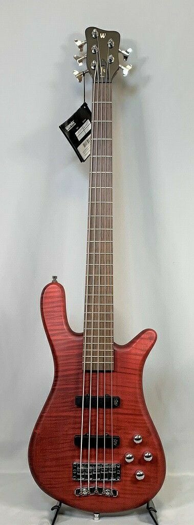 Warwick Streamer LX 5 MT - Burgundy Red Transparent Satinエレキ