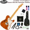 SquierbyFenderClassicVibe60sTelecasterThinlineSETMapleFingerboardNaturalスクワイヤテレキャスターシンラインエレキギターギターセット【初心者セット】【アンプセット】