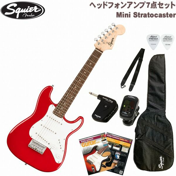 Squier by Fender Mini Stratocaster Laurel Fingerboard Dakota Red