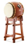 SUZUKI郷のひびきシリーズ長胴太鼓1尺4寸やぐら台(高)セットHS-Y140H鈴木楽器販売スズキ和太鼓