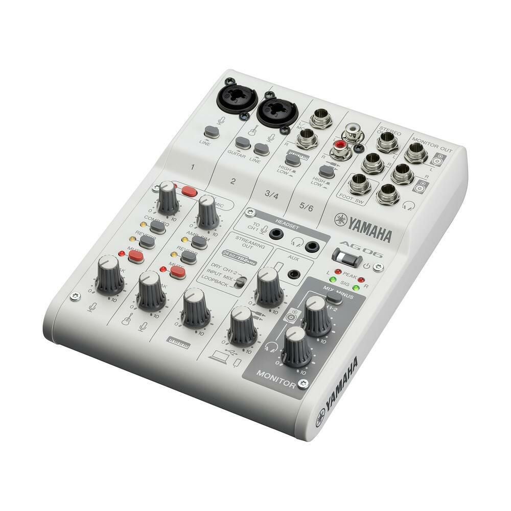 YAMAHA AG06MK2ヤマハ ウェブキャスティングミキサー オーディオ