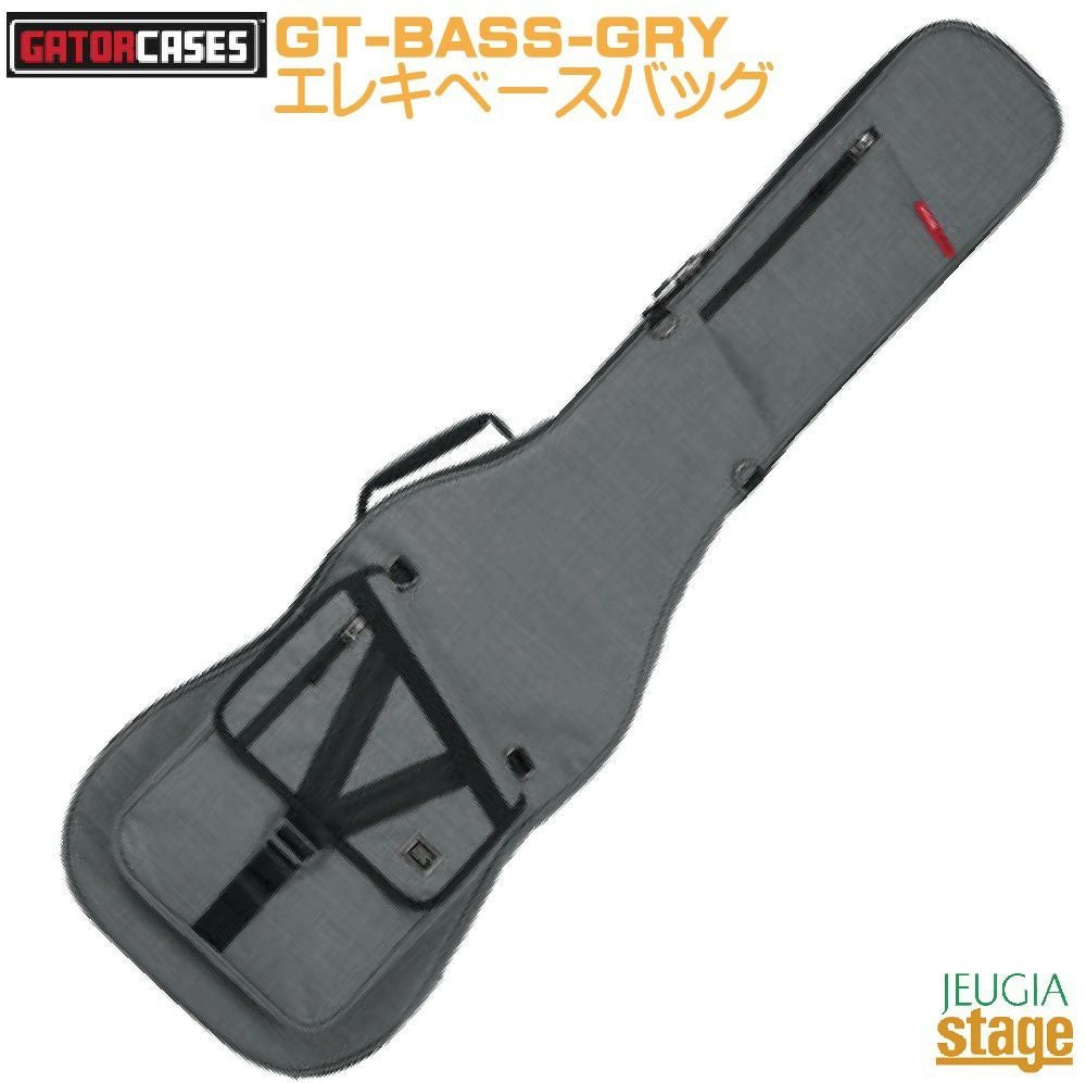 [美品]GATOR ベースケース グレー GATOR GT-BASS-GRY Transit Series Electric Bass Bagトランジット