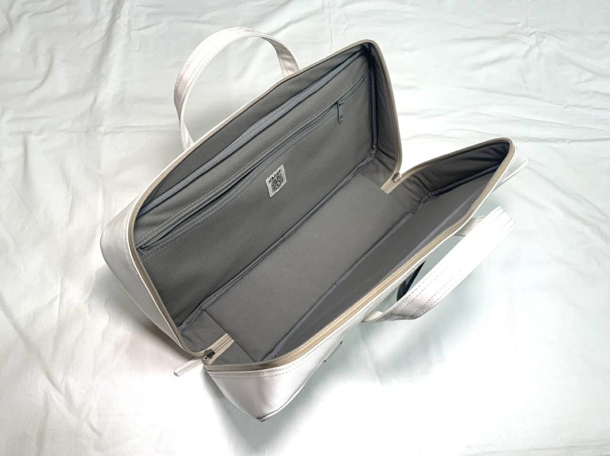 NAHOKクラリネットケースカバーハートホワイト【店頭受取対応商品】